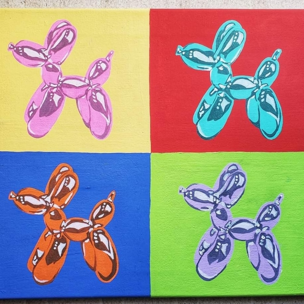 Original Acrylic Pop Art Painting